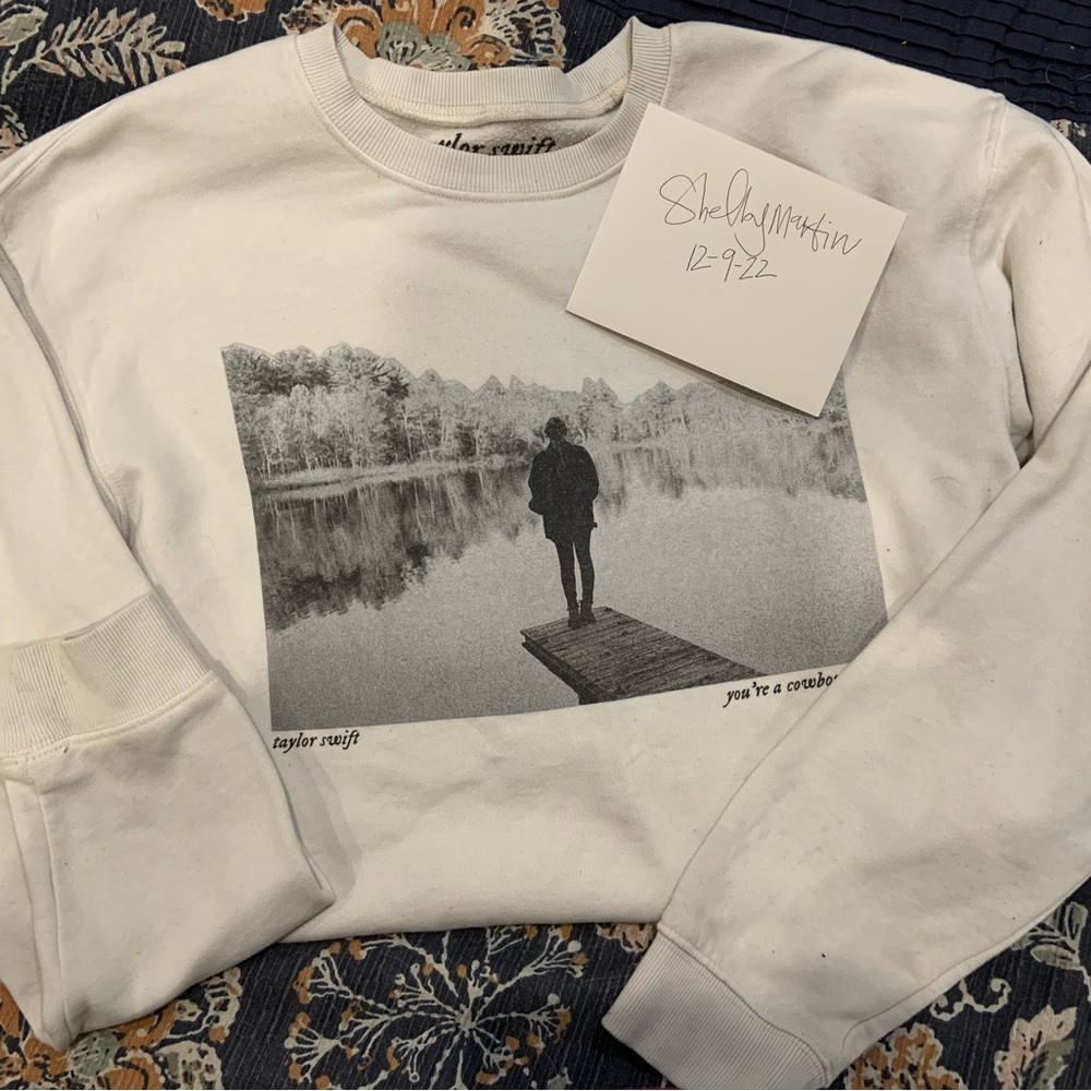 cowboy like me crewneck